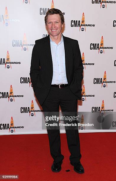 Craig Morgan attends the 43rd Annual CMA Awards at the Sommet Center on November 11, 2009 in Nashville, Tennessee.