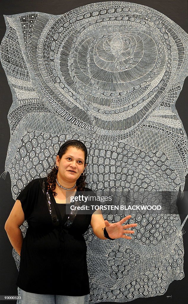 Wadjigan Aboriginal artist Helen McCarth