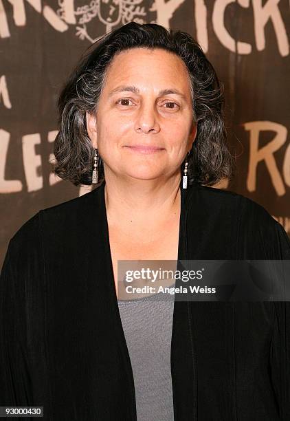 Filmmaker Roberta Grossman attends the screening of her film 'Blessed is the Match: The Life and Death of Hannah Senesh' at the Linwood Dunn Theater...
