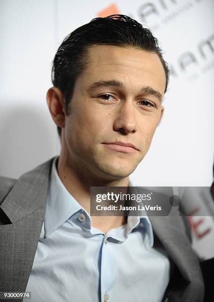 Actor Joseph Gordon-Levitt attends the 4th annual Hamilton Behind the Camera Awards at The Highlands club in the Hollywood & Highland Center on...