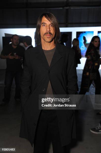 Anthony Kiedis attends IWC Schaffhausen Celebrate Michael Muller And The Charles Darwin Foundation at Milk Studios on November 11, 2009 in Hollywood,...