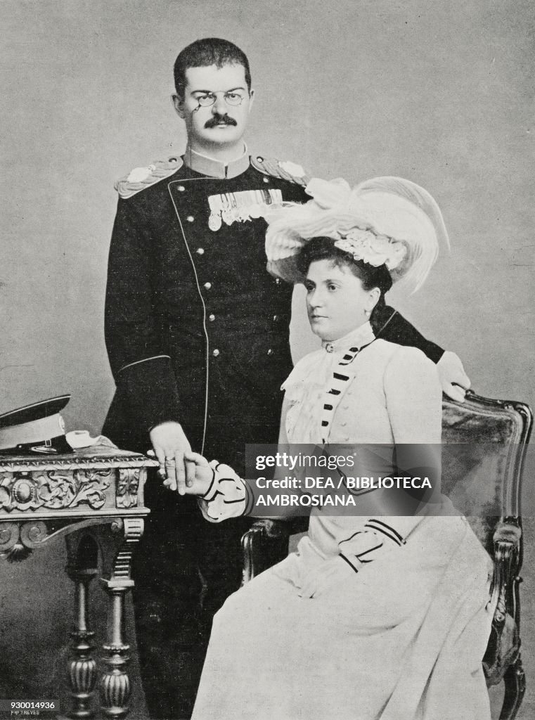 King Alexander I of Serbia and Queen Draga
