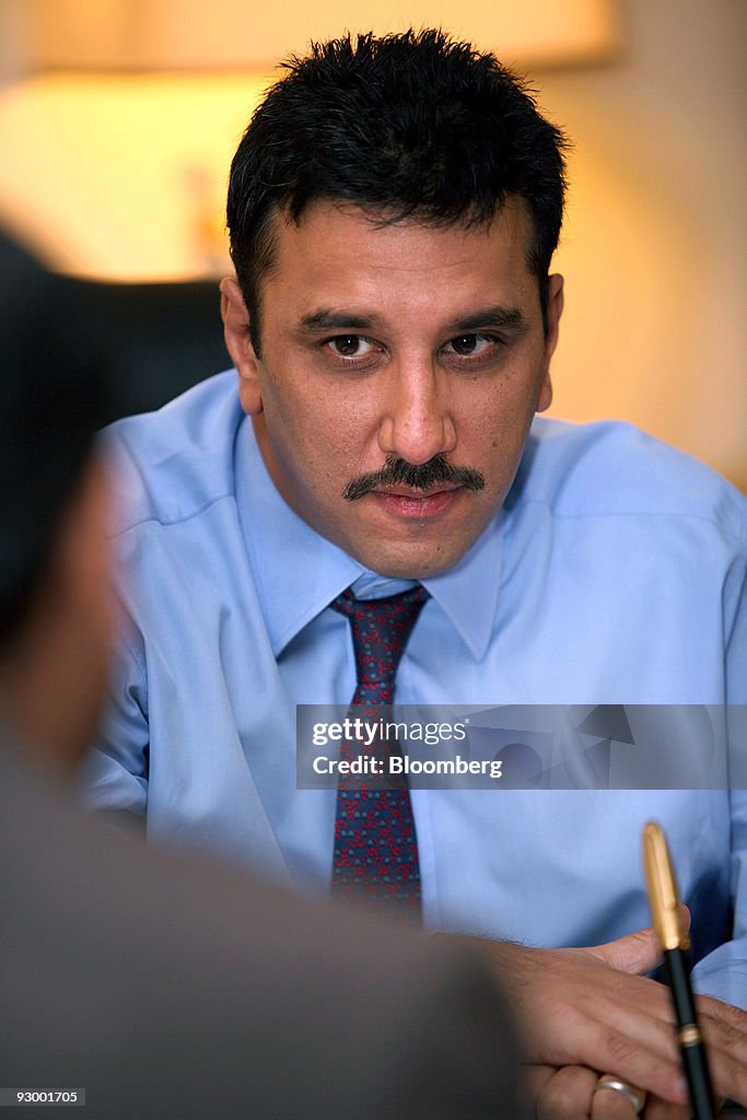 Mian Raza Raza Mansha, chief executive officer of D.G. Khan Cement Ltd., speaks ...