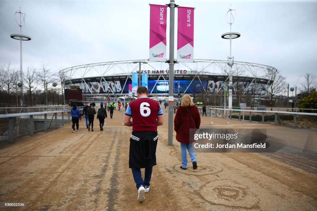 West Ham United v Burnley - Premier League