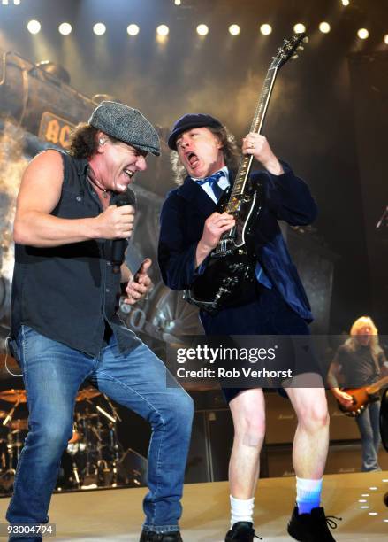 Brian Johnson:Angus Young Photos and Premium High Res Pictures - Getty ...