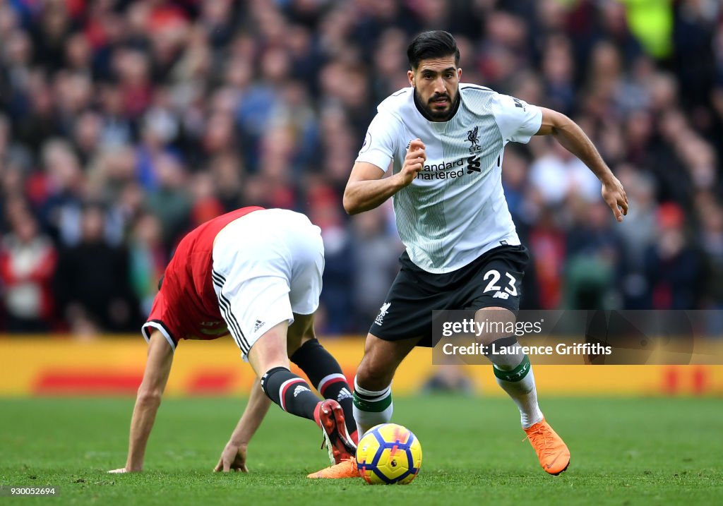 Manchester United v Liverpool - Premier League