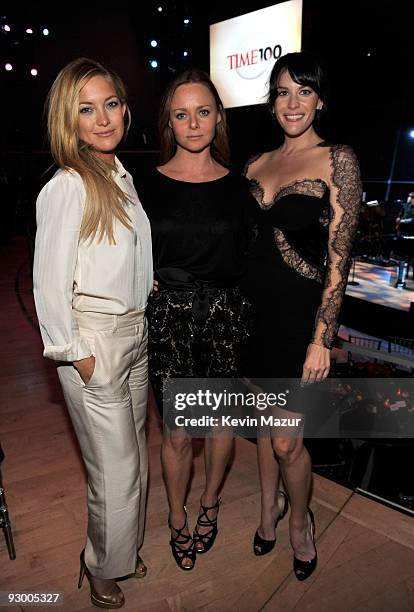 Kate Hudson, Stella McCartney and Liv Tyler attends the Time's 100 Most Influential People in the World Gala at Rose Hall - Jazz at Lincoln Center on...