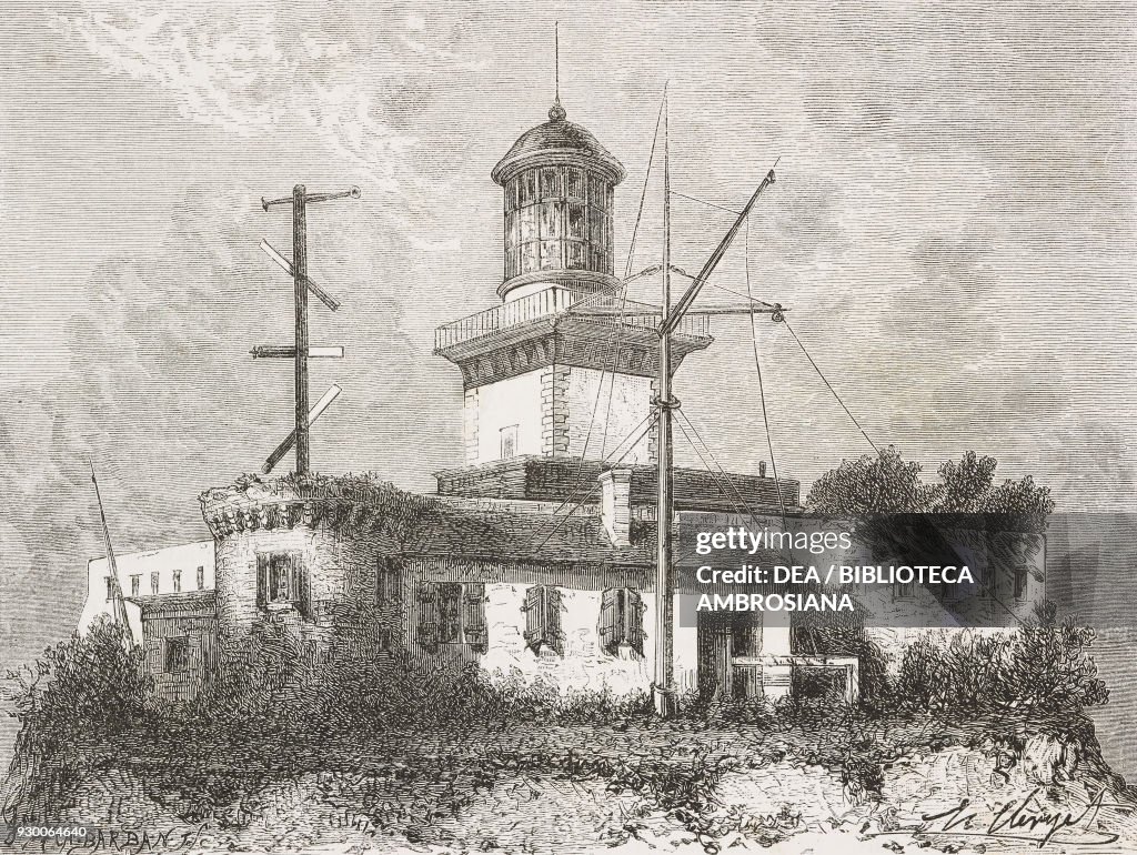 Semaphore station and lighthouse of Agde, Herault