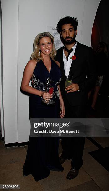 Brooke Kinsella, Ray Panthaki and other celebrities attend the Cosmopolitan awards in whitehall, London, England.