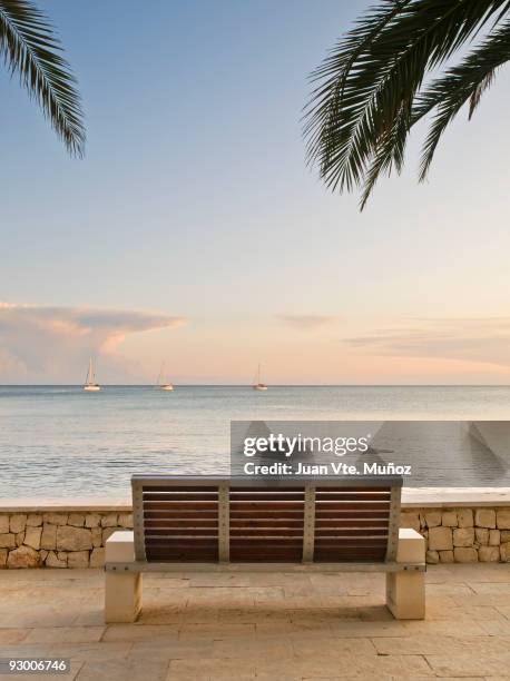 sit down and enjoy - moraira stock pictures, royalty-free photos & images