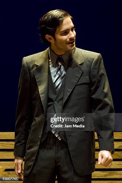 Mexican actor Osvaldo Benavides during the Premiere of the Play ' Todos Eran Mis Hijos of Arthur Miller on November 11, 2009 in Mexico City, Mexico.