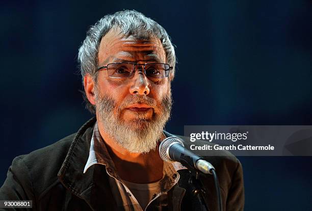 Yusuf Islam attends photocall to launch his 'Guess I'll Take My time Tour' which starts in Dublin on November 15th at Elstree Studios on November 12,...