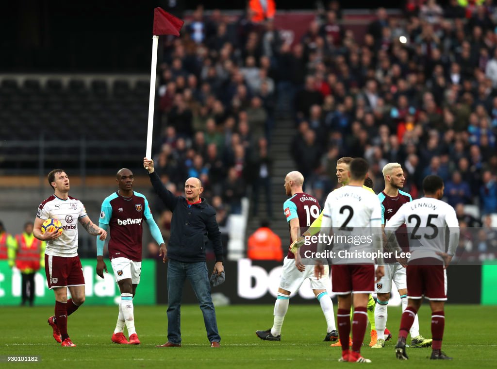 West Ham United v Burnley - Premier League