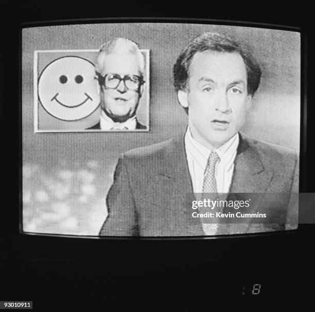 Piece about Home Secretary Douglas Hurd and the Acid House rave culture on 'News at 10', 1989.