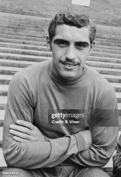 British goalkeeper Peter Shilton of Leicester City FC , UK, 26th July 1968.