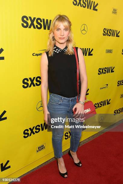 Melanie Laurent attends the "Galveston" Premiere 2018 SXSW Conference and Festivals at Paramount Theatre on March 10, 2018 in Austin, Texas.