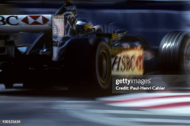 Pedro de la Rosa, Jaguar-Cosworth R3, Grand Prix of Monaco, Circuit de Monaco, 26 May 2002.