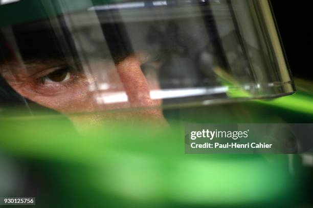 Pedro de la Rosa, Jaguar-Cosworth R3, Grand Prix of Australia, Albert Park, Melbourne Grand Prix Circuit, 03 March 2002.