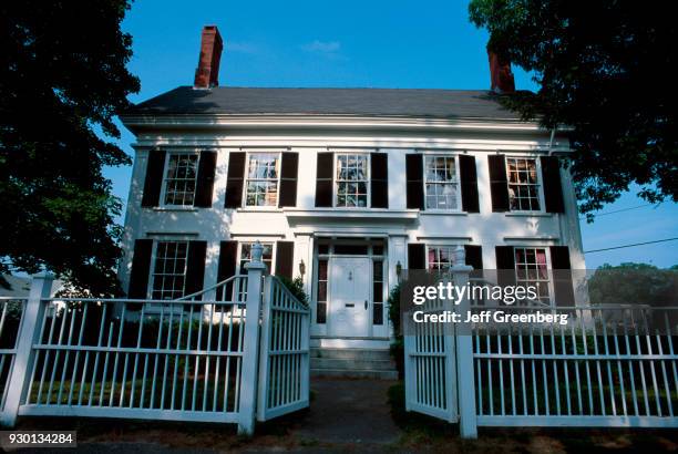 Harriet Beecher Stowe House c.1807, Uncle Tom's Cabin, Brunswick, Maine.