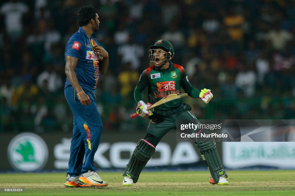 Sri Lanka v Bangladesh - 2nd T20 cricket match
