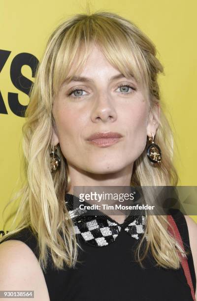 Melanie Laurent attends the premiere of Galveston at the Paramount Theatre on March 10, 2018 in Austin, Texas.