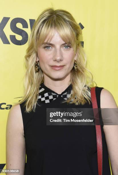 Melanie Laurent attends the premiere of Galveston at the Paramount Theatre on March 10, 2018 in Austin, Texas.