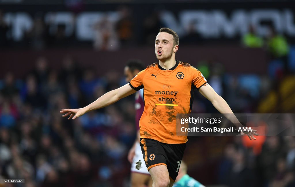 Aston Villa v Wolverhampton Wanderers - Sky Bet Championship