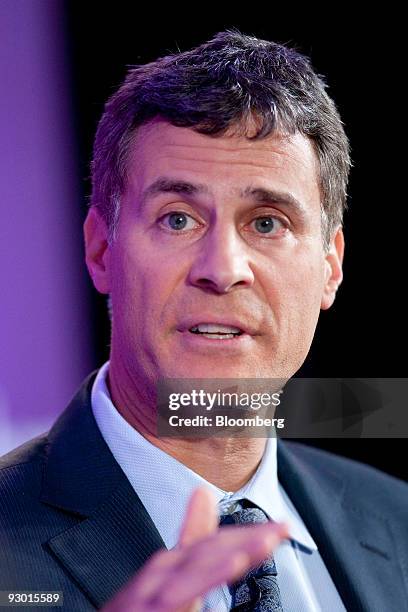 Alan Krueger, chief economist and assistant secretary of economic policy with the U.S. Department of the Treasury, speaks during the Bloomberg...