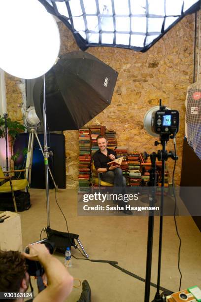 Director Matthew Newton from the film "Who We Are Now" poses for a portrait at the Pizza Hut Lounge at the 2018 SXSW Film Festival on March 10, 2018...