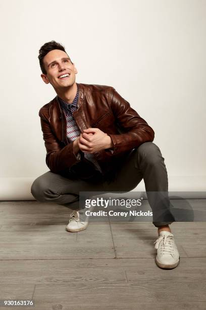 Actor Cory Michael Smith from the film "1985" poses for a portrait in the Getty Images Portrait Studio Powered by Pizza Hut at the 2018 SXSW Film...