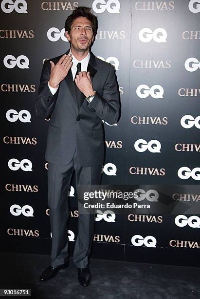 Model Andres Velencoso attends the GQ Men of the Year awards at Villamagna hotel on November 12, 2009 in Madrid, Spain.