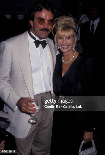 Tom Selleck and Ivana Trump