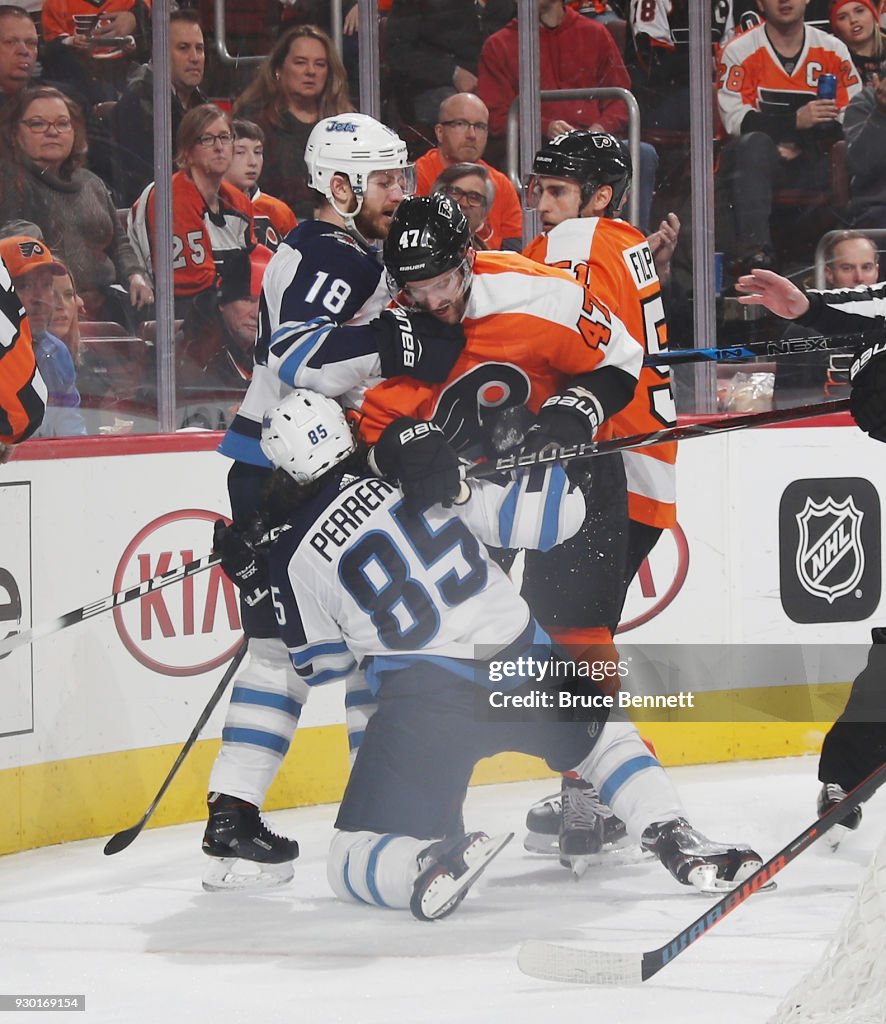 Winnipeg Jets v Philadelphia Flyers