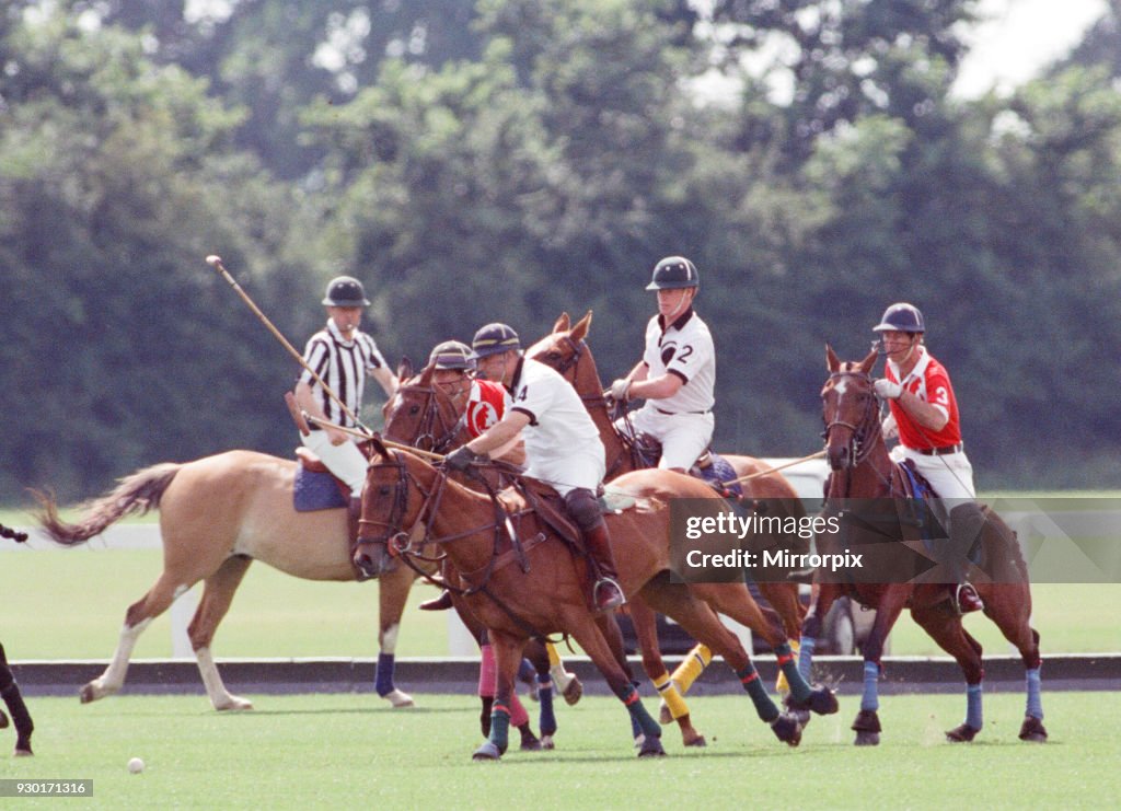 Prince Charles and Major James Hewitt