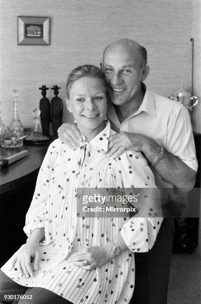 Stirling Moss and his wife Susie, 22nd May 1980.