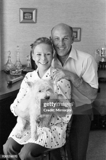 Stirling Moss and his wife Susie, 22nd May 1980.