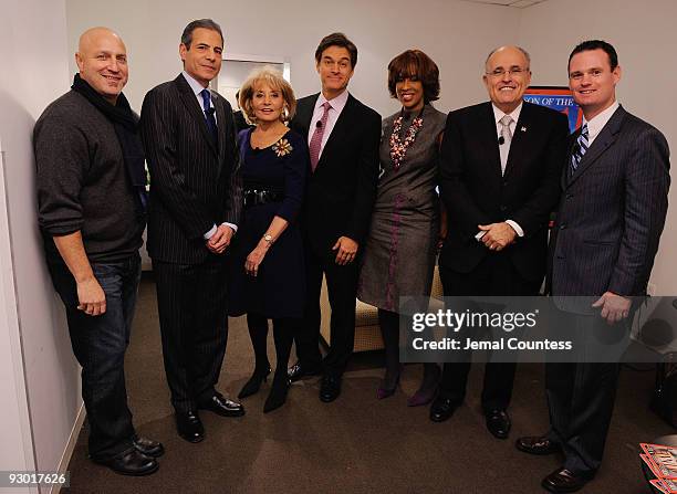 Chef Tom Colicchio, Managing editor for Time Richard Stengel, TV personality Barbara Walters, Dr. Mehmet Oz, editor of O Magazine Gayle King, former...