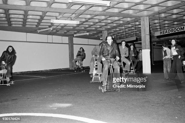 The Barstool Grand Prix The LA Crusers Club, Leicester met in the underground car park of the Woolco Complex near Leicester. The have customised...