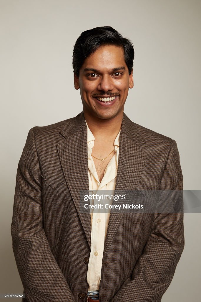 Actor Vishwam Velandy from the film "Wobble Palace" poses for a... News