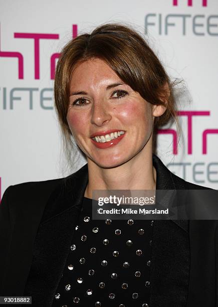 Attends A Big Night Out With Fifteen in aid of Jamie Oliver's charity to train young chefs on November 12, 2009 in London, England.