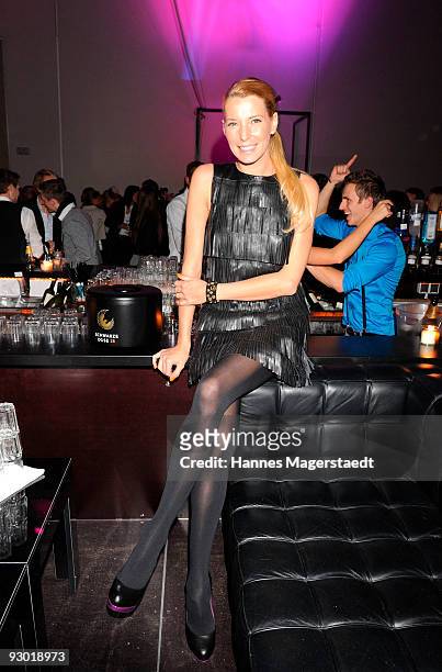Giulia Siegel attends the 'Grand Opening' Party at the P1 on November 12, 2009 in Munich, Germany.