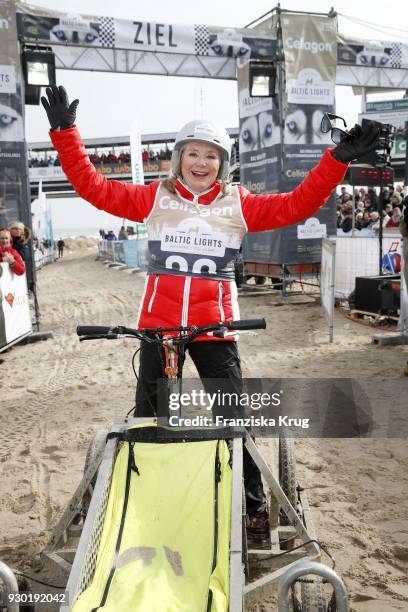 Jutta Speidel during the 'Baltic Lights' charity event on March 10, 2018 in Heringsdorf, Germany. The annual event hosted by German actor Till...