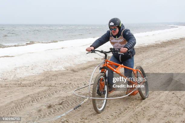 German weightlifter and former olympic gold medalist Matthias Steiner during the 'Baltic Lights' charity event on March 10, 2018 in Heringsdorf,...