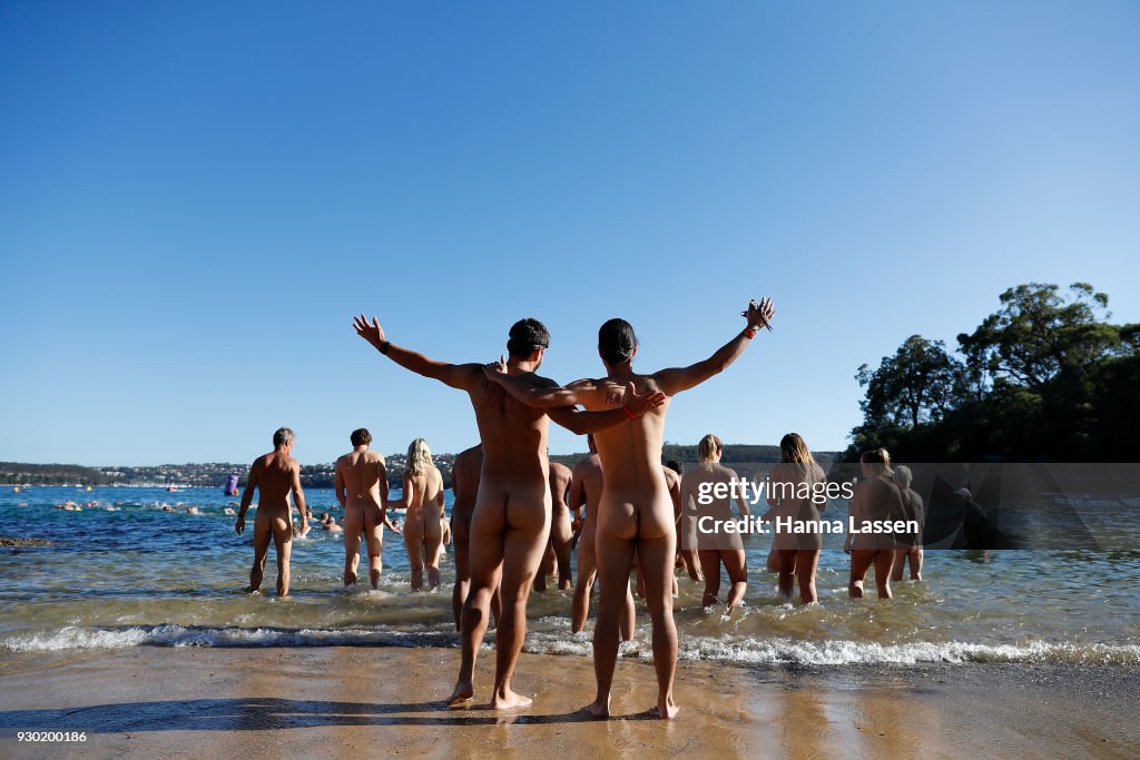 Thousands Strip Off For Annual Sydney Skinny Nude Swim