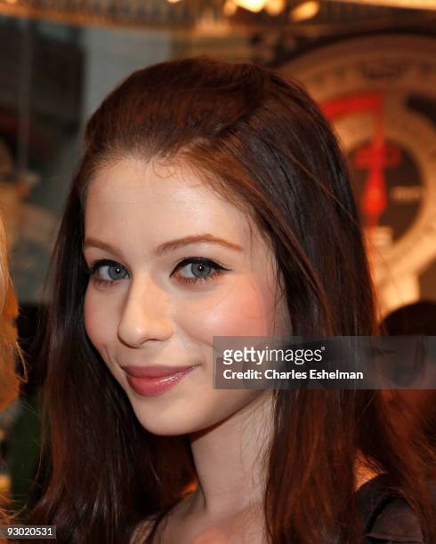 Actress Michelle Trachtenberg attends the Swatch Brand re-launch at the Swatch Store Times Square on November 12, 2009 in New York City.