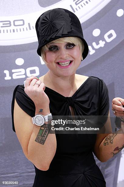 Dancing with the Stars' Kelly Osbourne attends the Swatch Brand re-launch at the Swatch Store Times Square on November 12, 2009 in New York City.