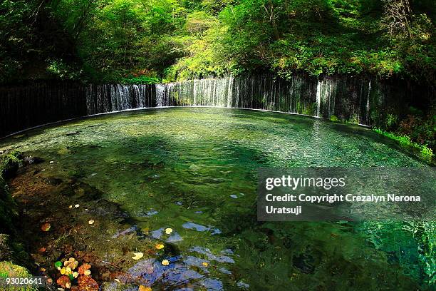 shiraito falls karuizawa - karuizawa stock-fotos und bilder