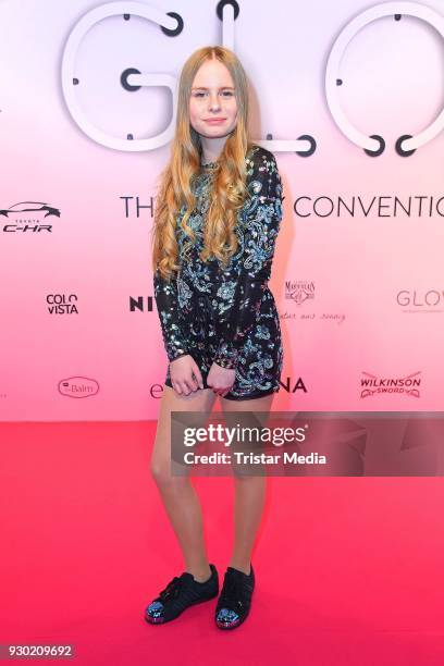 Leni Mariee during the 'GLOW - The Beauty Convention' at Westfalenhalle on March 10, 2018 in Dortmund, Germany.