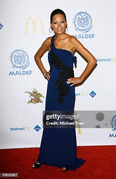 Keisha Whitaker arrives at MALDEF's 35th Annual Los Angeles Awards Gala held at the Westin Bonaventure Hotel on November 12, 2009 in Los Angeles,...