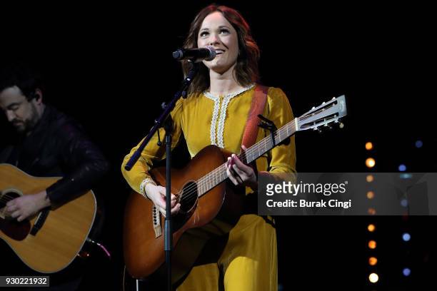 Jillian Jacqueline performs on day 2 of C2C Country to Country festival at The O2 Arena on March 10, 2018 in London, England.